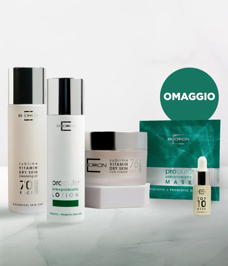 KIT DERMOBIOTICO PELLE SECCA TELECOLOR